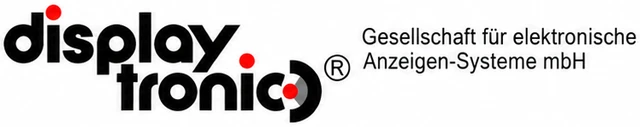 Logo displaytronic Gesellschaft für elektronische Anzeigen-Systeme mbH
